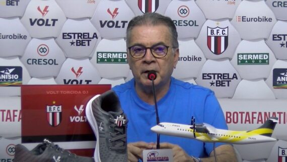 Nome de Paulo Pelaipe é uma das opções para a gerência de futebol do Cruzeiro. (foto: REPRODUÇÃO / BOTAFOGO SP)