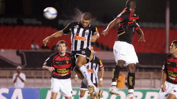 Atlético x Sport pelas oitavas de final da Copa do Brasil de 2010 (foto: Bruno Cantini / Atlético)