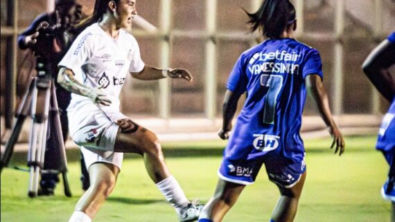 REPRODUÇÃO / TWITTER / SANTOS (foto: REPRODUÇÃO / TWITTER / SANTOS)
