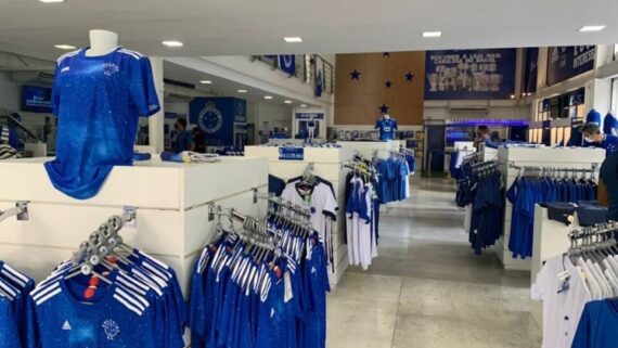 Cruzeiro Official Store fecha as portas para reforma e se torna