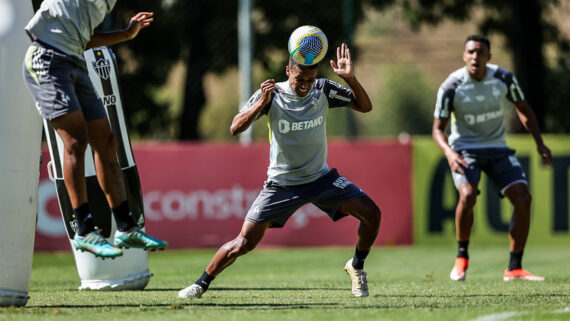 Treinamento na Cidade do Galo (foto: Pedro Souza / Atlético)