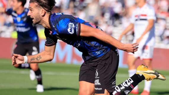 Lautaro Diaz é o novo reforço do Cruzeiro para a temporada. (foto: REPRODUÇÃO / DEL VALLE)