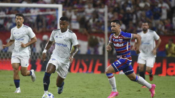 Fortaleza vem sendo um adversário duro para o Cruzeiro. (foto: Staff Images / Cruzeiro)