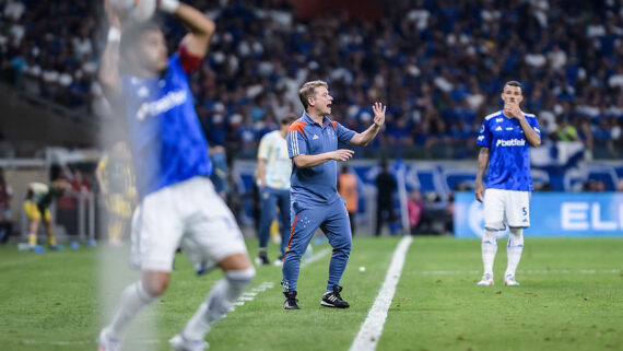 Seabra destaca simbolismo da classificação para o Cruzeiro. (foto: Gustavo Aleixo/Cruzeiro
)