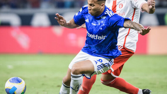 Kaio Jorge desperdiçou cobrança de pênalti. (foto: Gustavo Aleixo / Cruzeiro.)