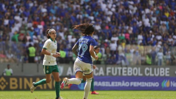 Cruzeiro inicia disputa dos playoffs com derrota para o Palmeiras (foto: REPRODUÇÃO / TWITTER / CRUZEIRO)