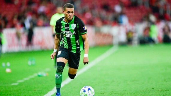 Rodriguinho, do América, está próximo de fechar com o Cruzeiro (foto: MOURÃO PANDA / AMÉRICA)
