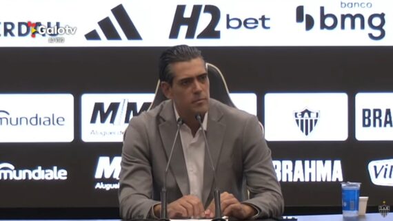 Paulo Bracks, novo CSO do Atlético (foto: Reprodução / Galo TV)