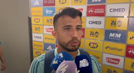 Matheus Henrique, meio-campo do Cruzeiro. (foto: Reprodução / YouTube.)