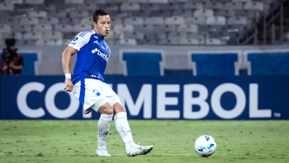 Marlon é emprestado ao Grêmio. (foto: Gustavo Aleixo / Cruzeiro.)