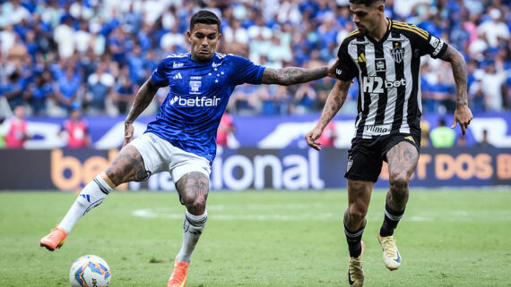 Atlético acompanha situação de Dudu no Cruzeiro. (foto: Gustavo Aleixo/Cruzeiro.)