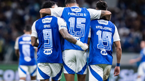 Cruzeiro chega ao segundo jogo sem sofrer gols pela primeira vez na temporada. (foto: Gustavo Aleixo/Cruzeiro.)