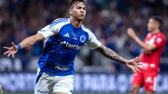 Kaio Jorge, atacante do Cruzeiro. (foto: Gustavo Aleixo / Cruzeiro.)