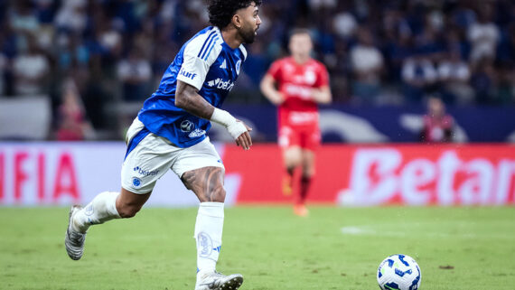 Gabigol recebe elogios de Leonardo Jardim. (foto: Gustavo Aleixo/Cruzeiro.)