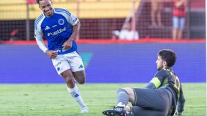 Matheus Pereira marcou dois em vitória sobre o Sport. (foto: Rafael Vieira.)