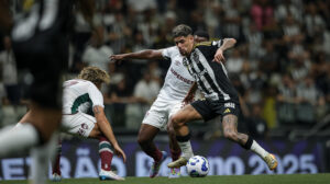 Rubens na partida contra o Fluminense (foto: Pedro Souza / Atlético)