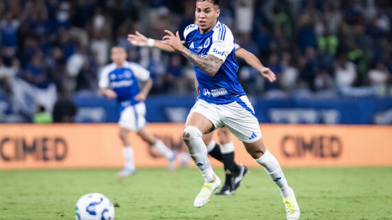 Kaio Jorge, atacante do Cruzeiro. (foto: Gustavo Aleixo / Cruzeiro.)