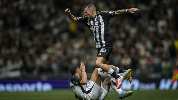 Atlético e Corinthians ficaram no empate sem gols (foto: Pedro Souza / Atlético)