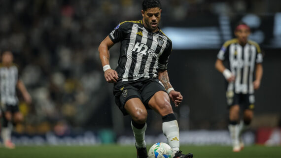 Hulk na partida com o Cienciano (foto: Pedro Souza / Atlético)