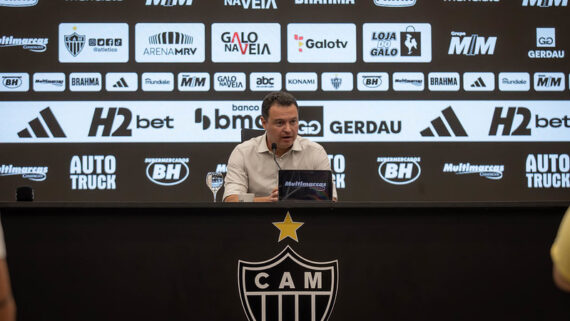 Entrevista Coletiva - Rafael Menin (foto: Pedro Souza / Atlético)