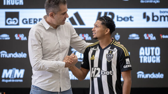 Rony aciona o Atlético na Justiça e está de saída do clube (foto: Foto: Pedro Souza / Atlético)
