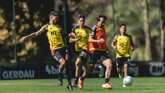 Bucaramanga e Palmeiras, Rubens está fora da lista para as partidas (foto: Foto: Pedro Souza / Atlético)