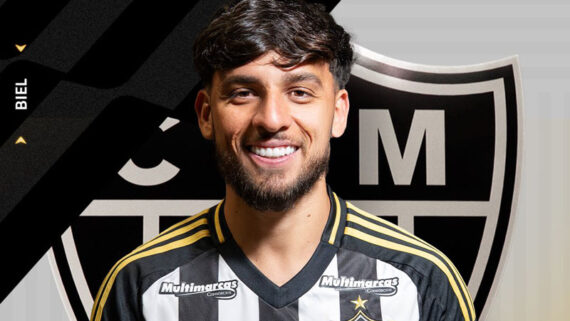 Biel é anunciado pelo Atlético (foto: Foto: Divulgação / Atlético)
