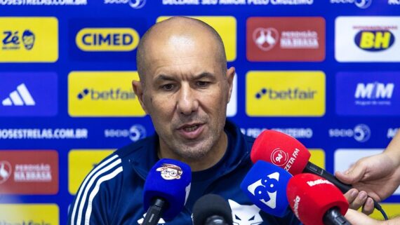 Jardim fala sobre classificação e elogia Cássio e Villalba por partida (foto: RAFAEL VIEIRA / FLICKR / CRUZEIRO)