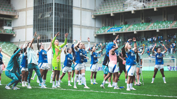 Cruzeiro faz história e chega à final inédita do Brasileirão Feminino (foto: Foto: Gustavo Martins/ Cruzeiro)