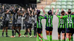 Vingadoras e Spartanas já conhecem suas adversárias na Copa do Brasil (foto: DANIELA VEIGA / FLICKR/ ATLÉTICO E MOURÃO PANDA / FLICKR / AMÉRICA)