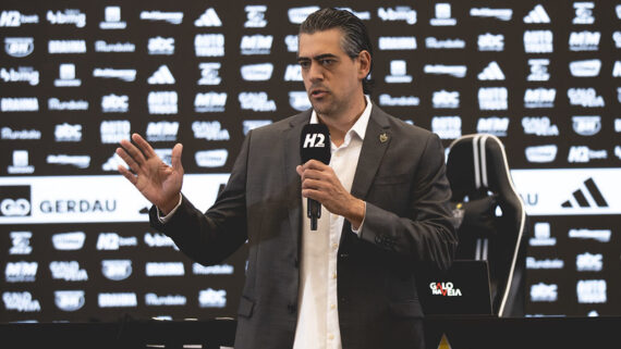 Paulo Bracks, CSO do Atlético (foto: Pedro Souza / Atlético)