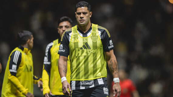 Hulk desabafou após a vitória sobre o Mirassol (foto: Pedro Souza / Atlético)