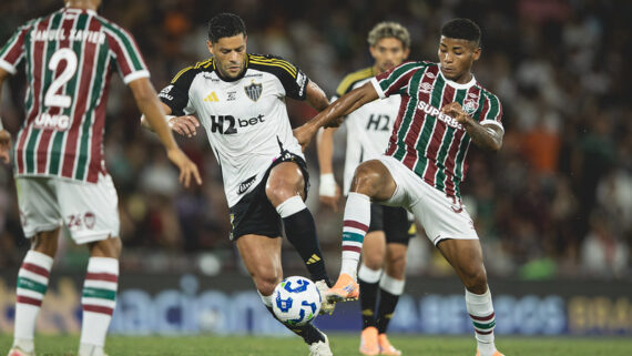 Atlético foi derrotado por 3 x 0 no Maracanã (foto: Pedro Souza / Atlético)