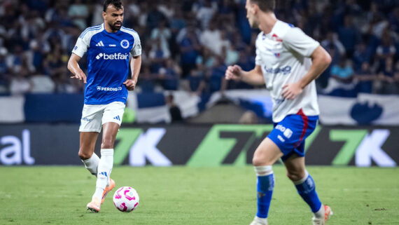 Fabrício Bruno e Villalba não enfrentam o Vitória no próximo sábado. (foto: Gustavo Aleixo / Cruzeiro.)