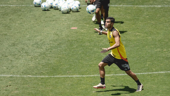 Treinamento na Cidade do Galo (foto: Pedro Souza / Atlético)