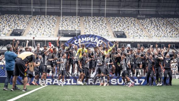 Festa do título do Galinho na Arena MRV (foto: Divulgação / Atlético)