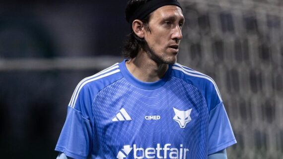 Cássio valoriza ponto conquistado e faz apelo por união para melhorar arbitragem no futebol brasileiro (foto: Caíque Coufal / Cruzeiro.)
