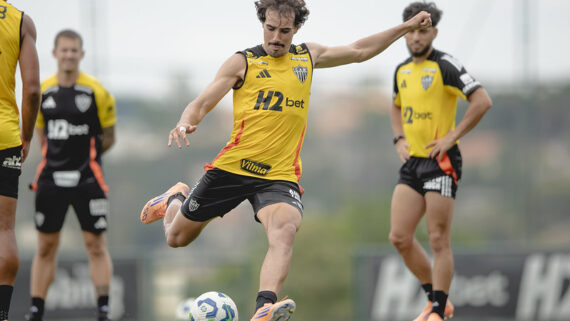 Treinamento na Cidade do Galo (foto: Pedro Souza / Atlético)