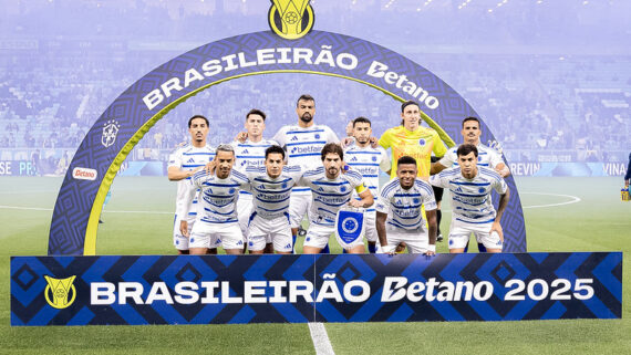 Cruzeiro se aproxima cada vez mais de vaga direta para Libertadores. (foto: Lucas Bubols/Cruzeiro.)