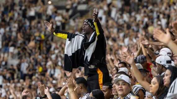 Torcida atleticana (foto: Daniela Veiga / Atlético)