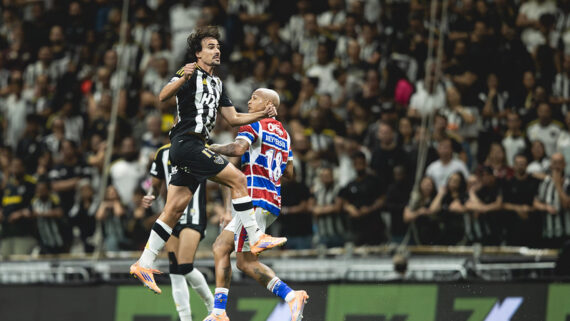 Atlético e Fortaleza empataram em 3 x 3 (foto: Pedro Souza / Atlético)