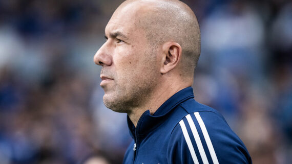 Leonardo Jardim, técnico do Cruzeiro. (foto: Gustavo Aleixo / Cruzeiro.)