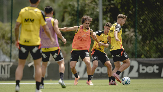 Treinamento na Cidade do Galo (foto: Pedro Souza / Atlético)