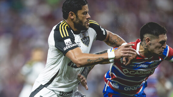 Atlético perdeu na Arena Castelão (foto: Pedro Souza / Atlético)