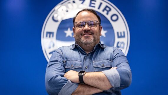 Fred Cascardo é o novo diretor de futebol do Cruzeiro. (foto: Gustavo Aleixo/Cruzeiro.)
