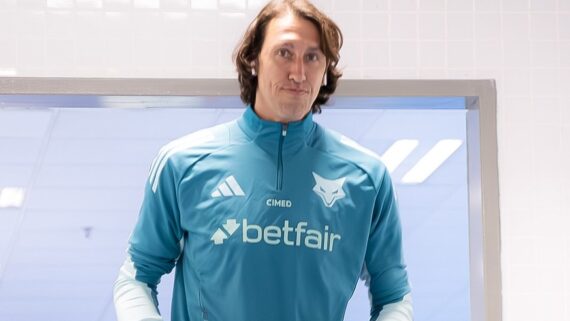 Cássio teve atuação decisiva na Arena. (foto: Lucas Bubols/Cruzeiro.)