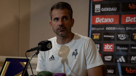 Victor deixa o Atlético (foto: Pedro Souza / Atlético)