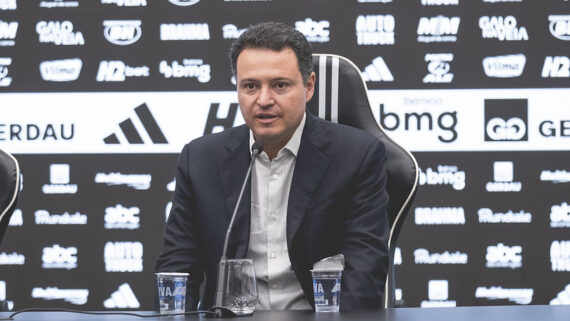 Rafael Menin, acionista da SAF atleticana (foto: Pedro Souza / Atlético)