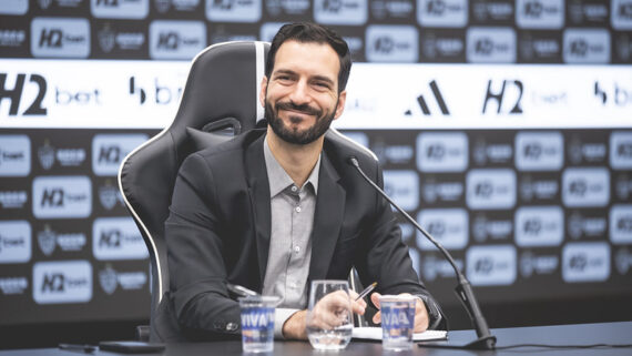 Apresentação do novo CEO do Galo, Pedro Daniel (foto: Pedro Souza / Atlético)