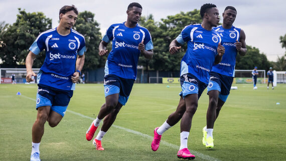 Cruzeiro inicia a temporada com vários atletas no Departamento Médico. (foto: Gustavo Aleixo / Cruzeiro.)